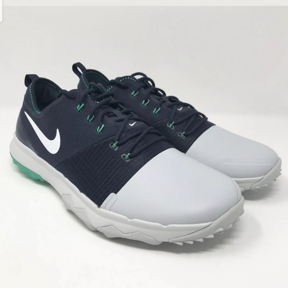 Nike FI Impact 3 Navy Grey White Golf Shoes Men’s